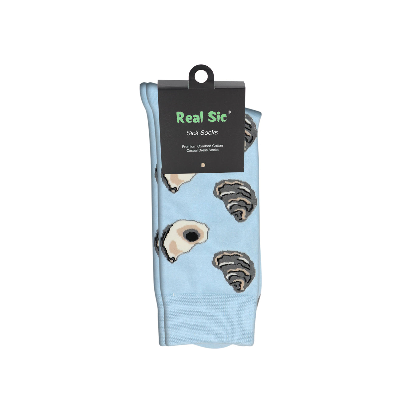 Sick Socks - Oyster - Favorite Seafood Dress Casual Socks