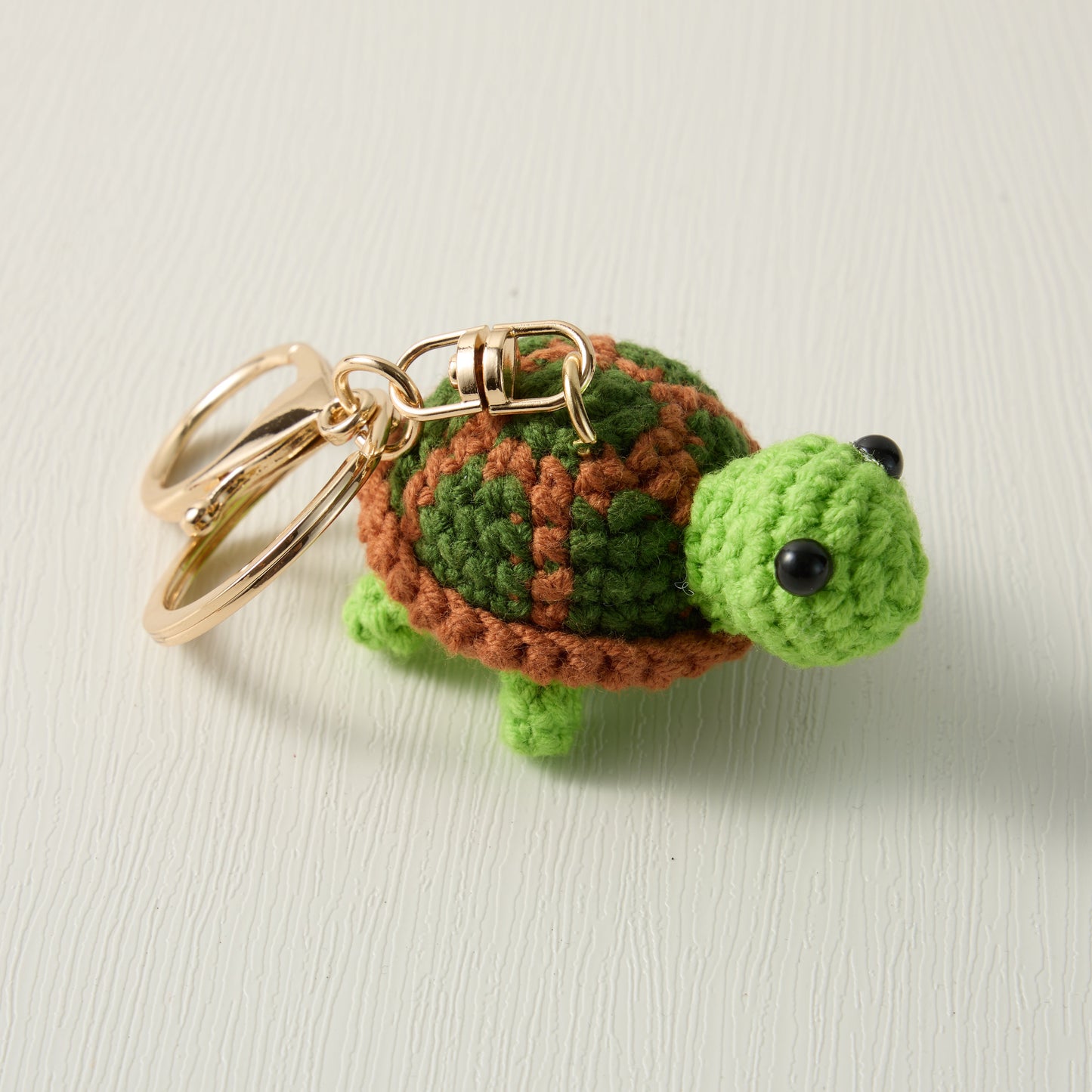 Hand-Knitted-turtle-Keychain