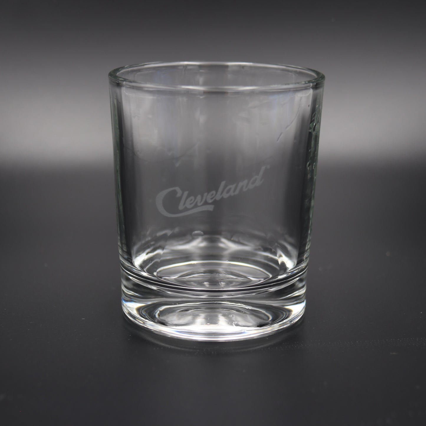 Cleveland City Logo Whiskey Glass