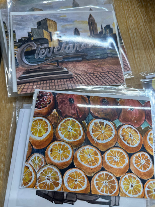 Cards by Wendy Waldrop of Cleveland Heights