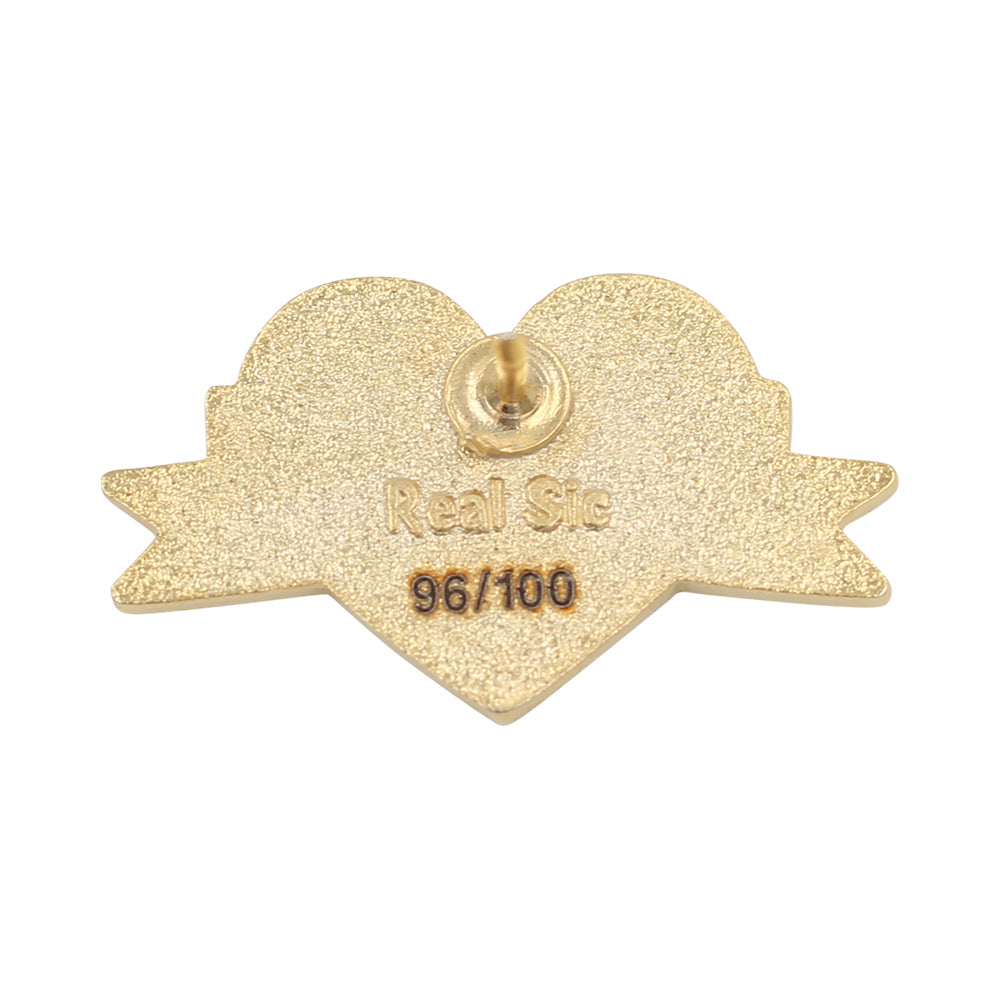 I Heart San Francisco – Black & Gold City Pin