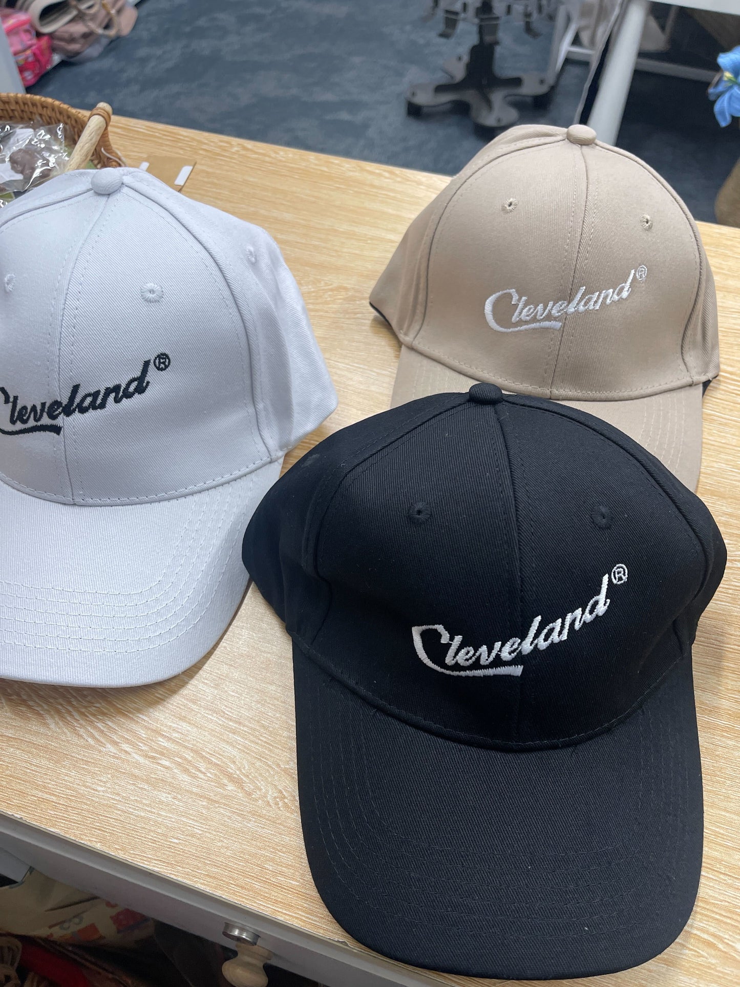 Cleveland City Logo Adjustable Baseball Hat