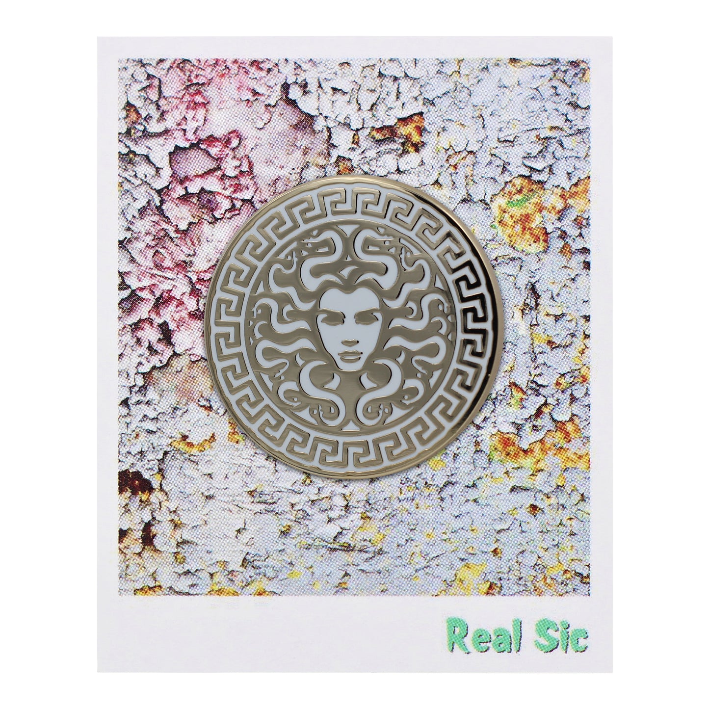 Medusa Enamel Pin - Greek Mythology Feminist Witch Lapel Pin