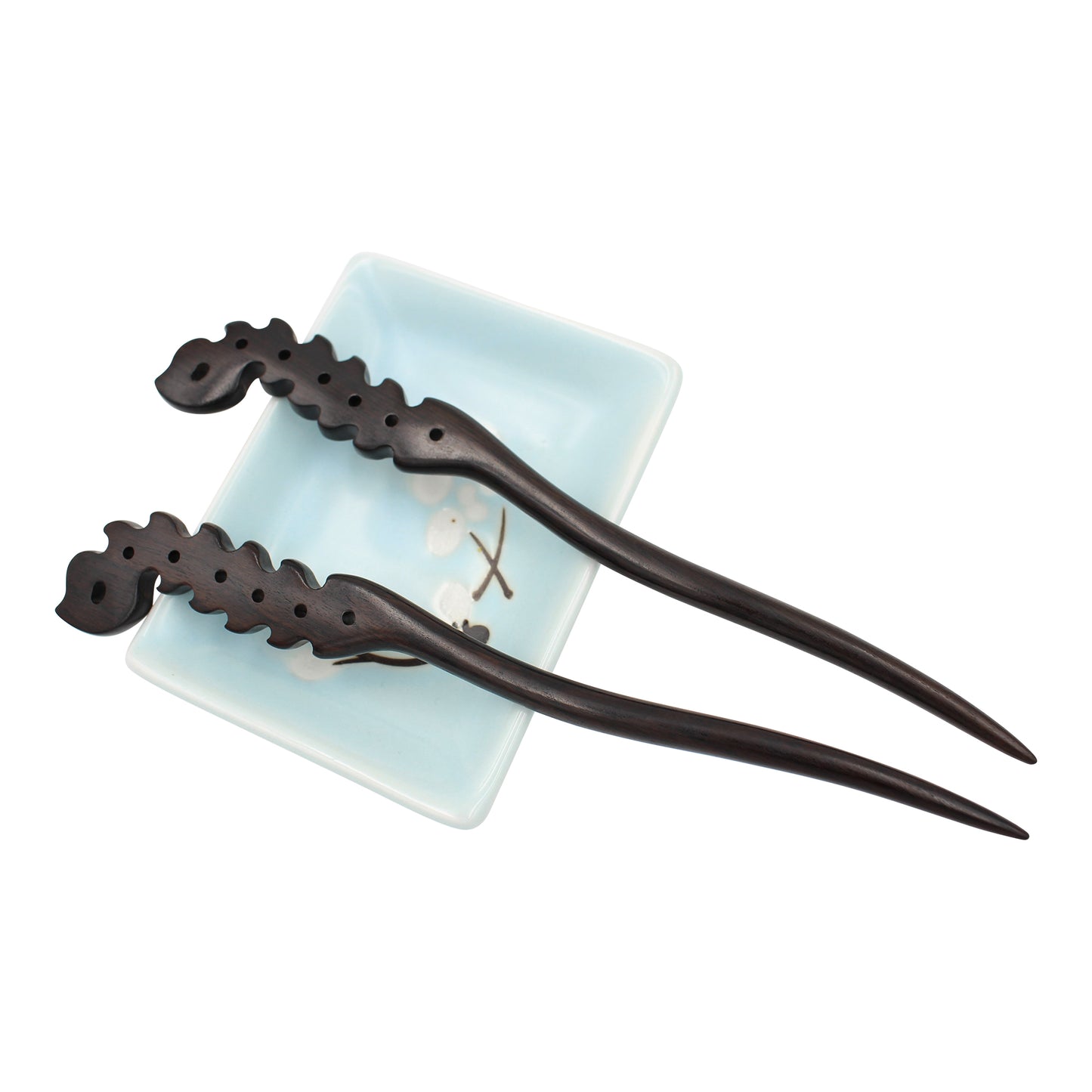 Natural Sandalwood Chopstick Wood Hair Pin Hair Sticks(Fire)