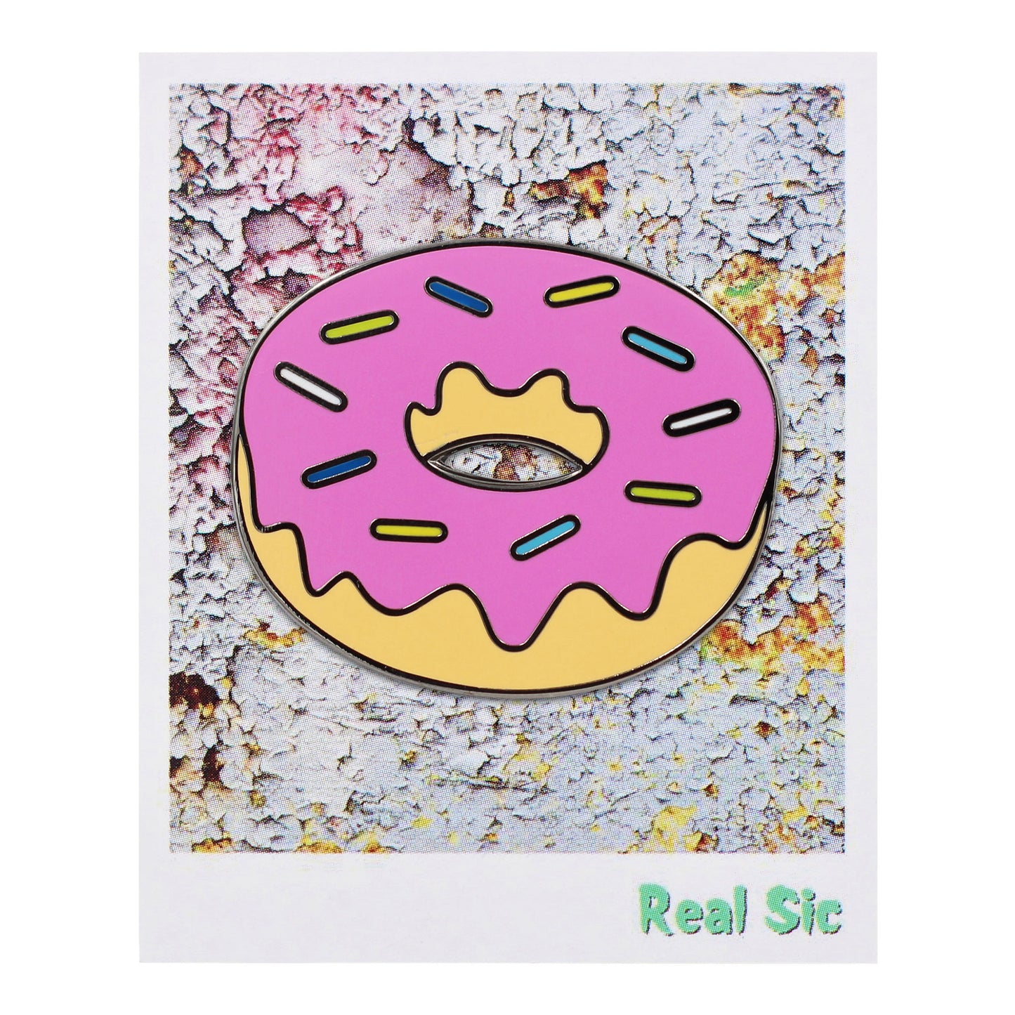 Delicious Cute Donut Emoji – Enamel Lapel Pin for your Life