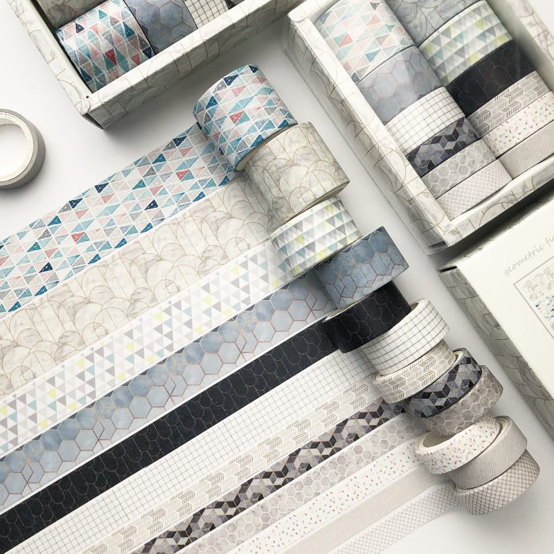 12 Count Washi Tape - Geometric Figure