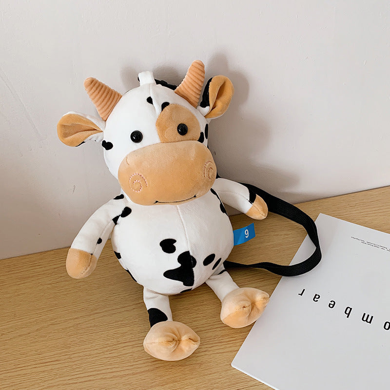 Plush Cow Bag