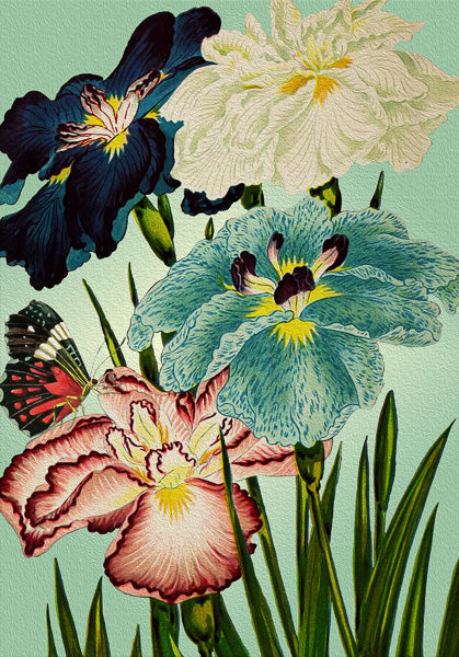 Edge of the Garden Greeting Card