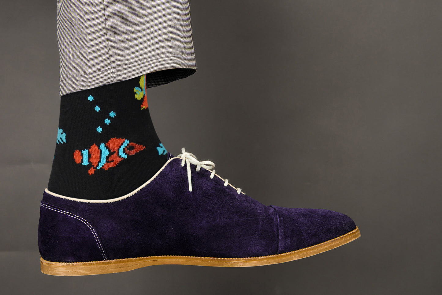 Sick Socks - Aquarium Fish - Animal Pets Designer Socks