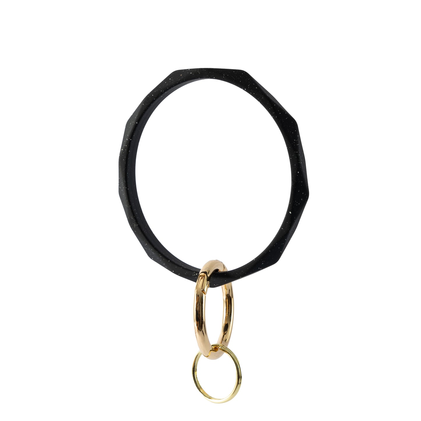 Silicone Bangle Wristlet Minimalist Keychain Bracelet