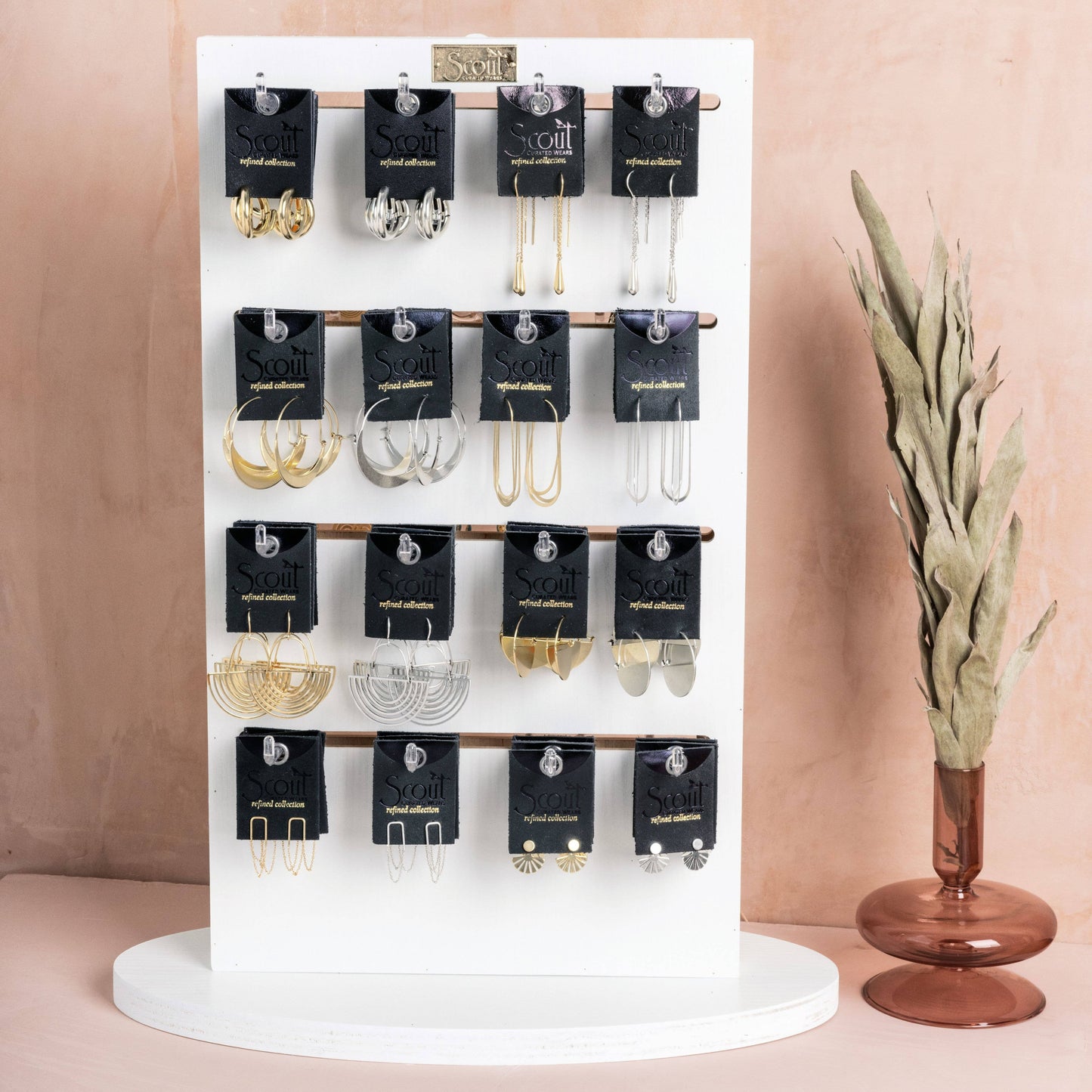 Scout Curated Wears - Refined Earring Collection - Teardrop Threader/Gold