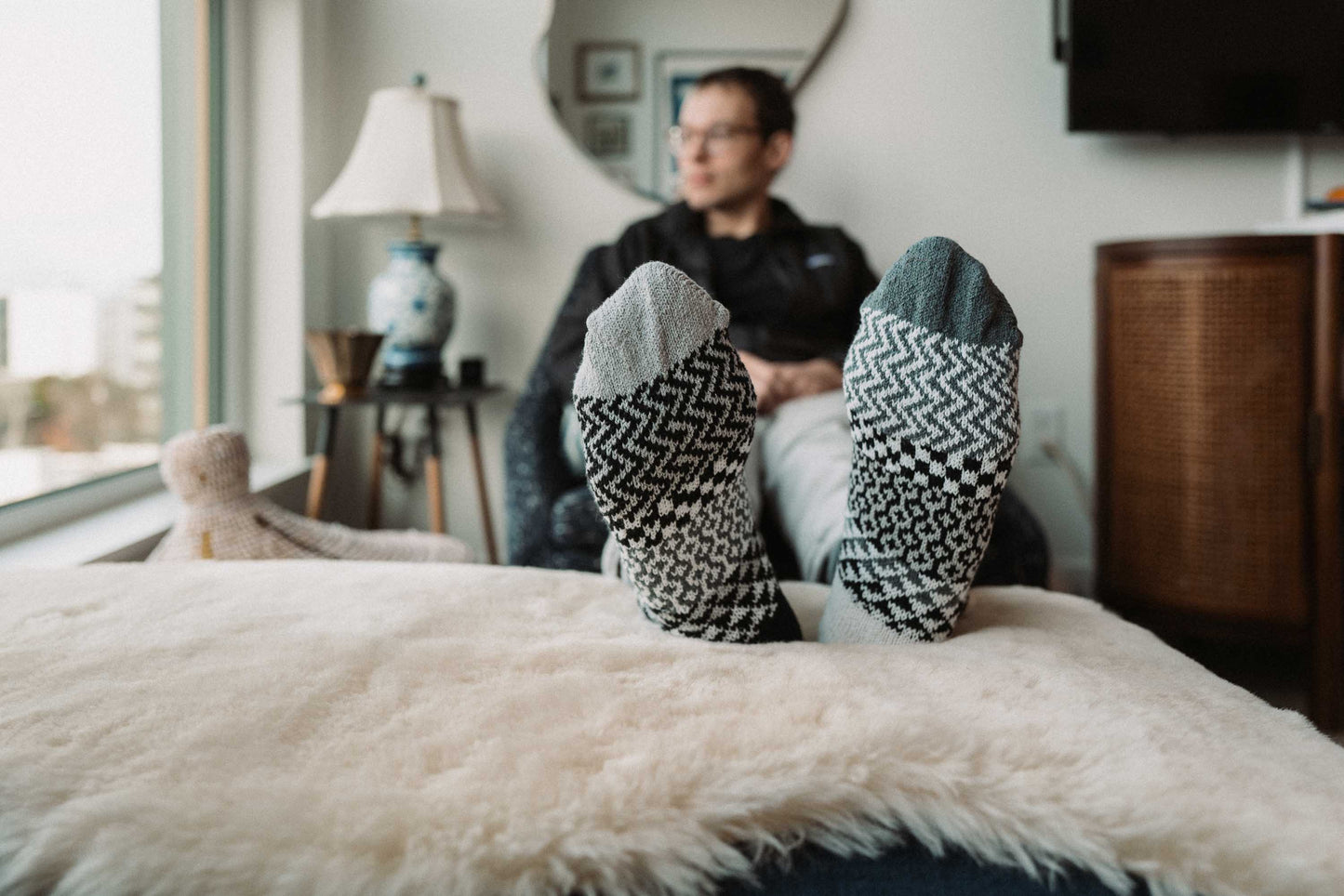 Solmate - Midnight Crew Socks