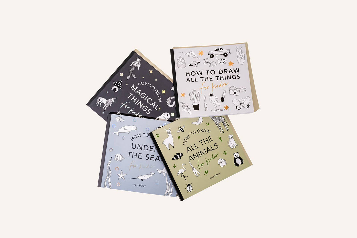 Paige Tate & Co. - All The Animals: A How to Draw Art Book for Kids Mini