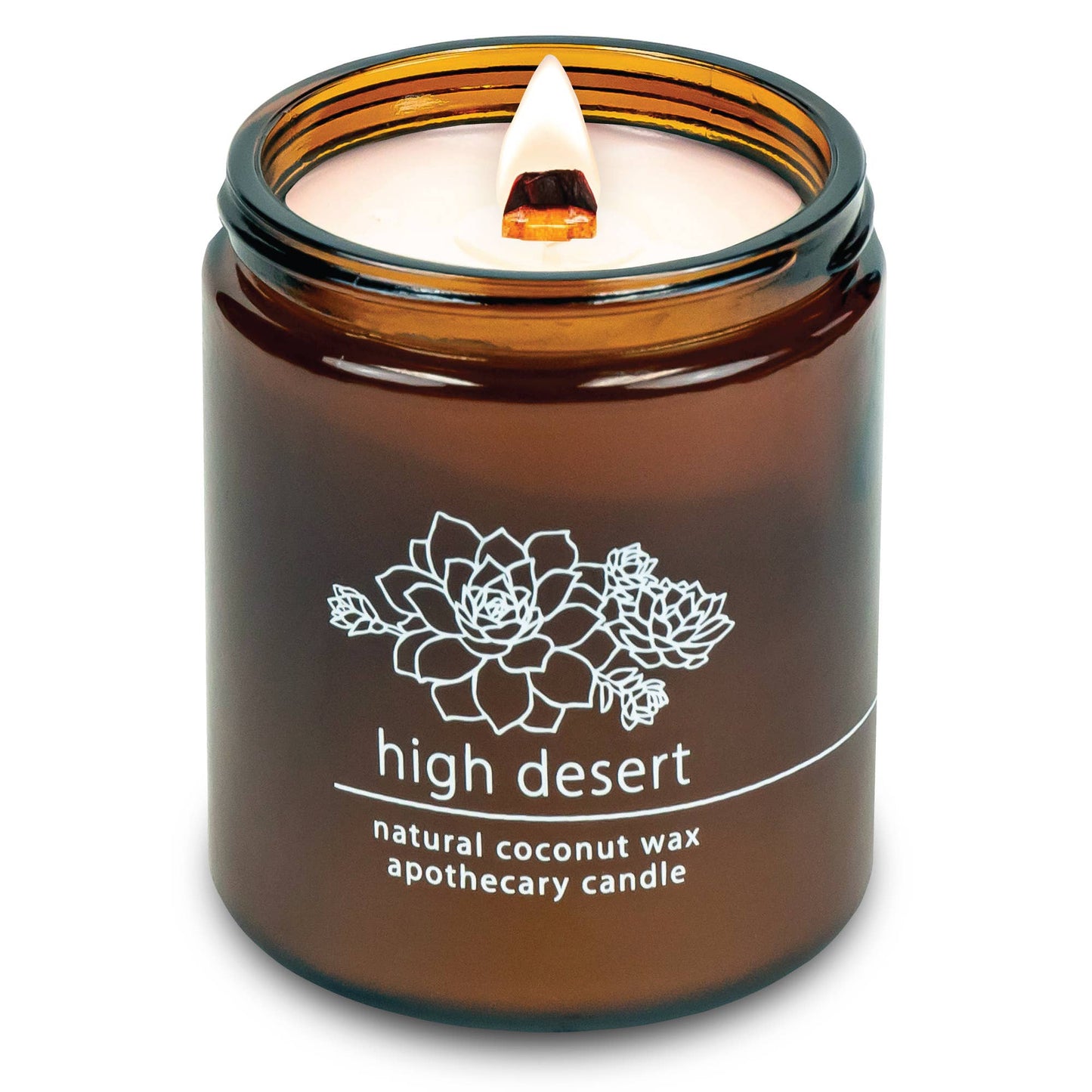 Hemlock Park - 8oz Amber, Blood Orange Sage, Coconut, Lily of the Valley Candle