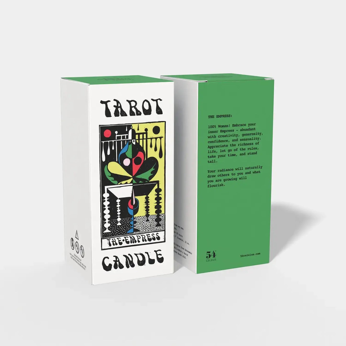 54 Celsius - NEW: Tarot The Empress Candle - 6" Tall & 60Hr Burn, Scented