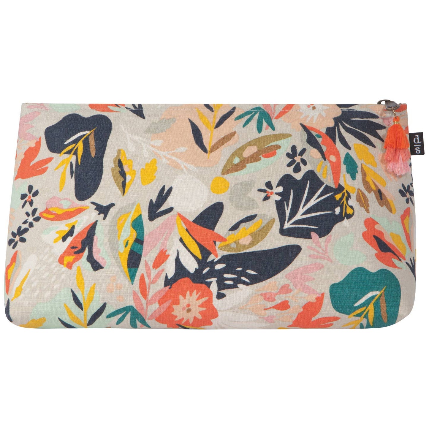Danica Studio - Danica Studio Superbloom Large Linen Cosmetic Bag