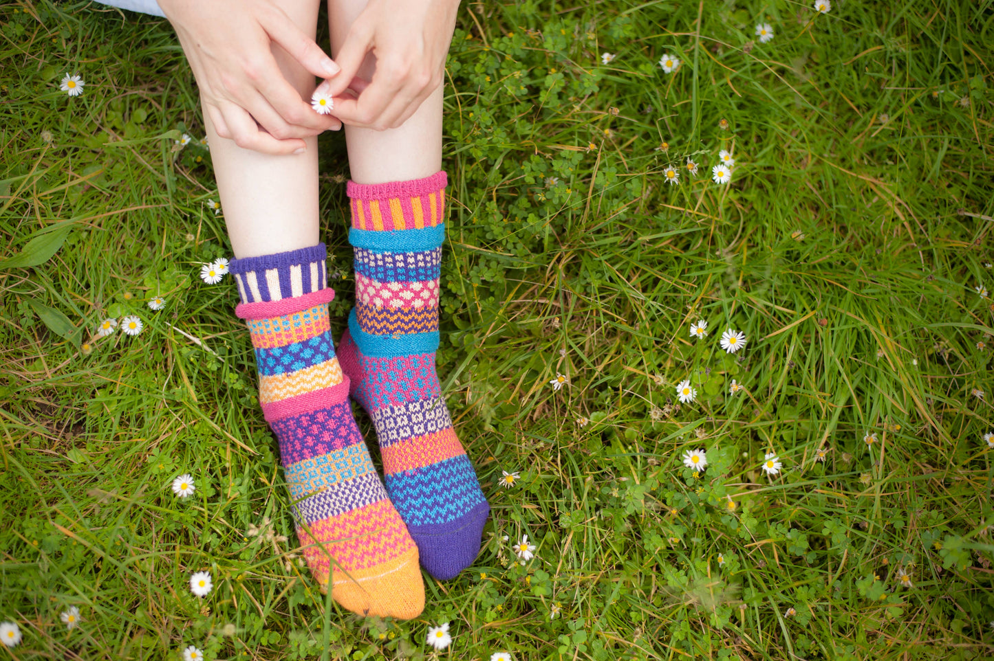 Solmate - Sunny Crew Socks