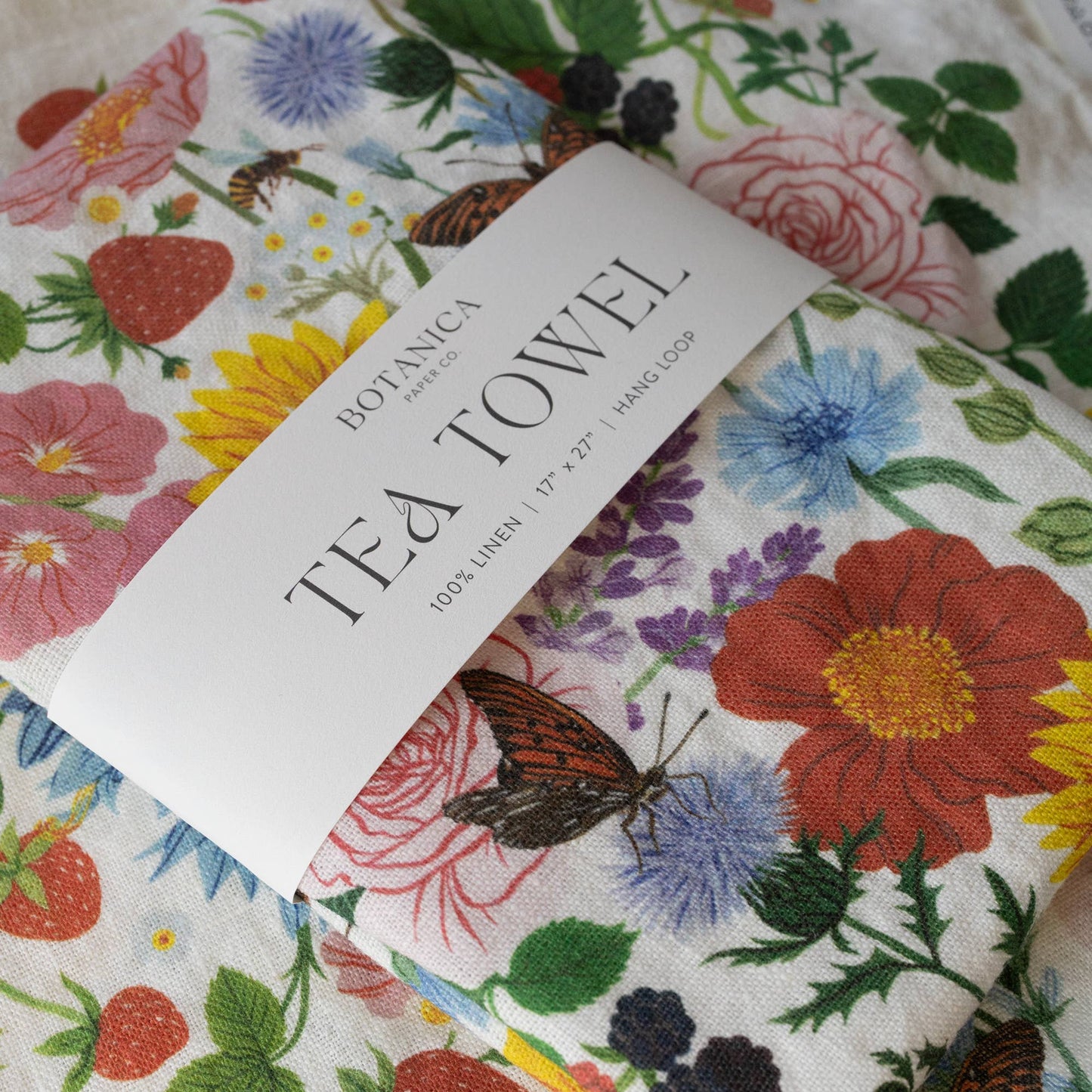 Botanica Paper Co. - SUMMER | 100% LINEN TEA TOWEL
