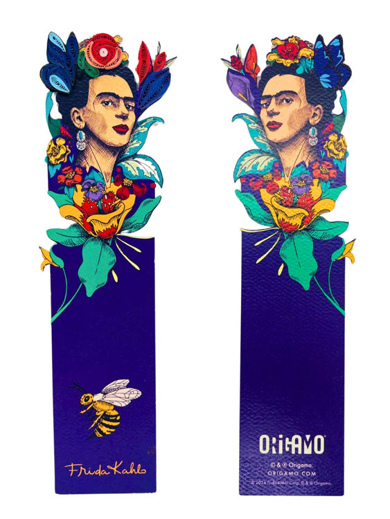 Kahlo Flower Quill Bookmark