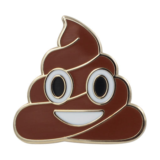 Poop Emoji Pin Series – Poop Enamel Pin Series