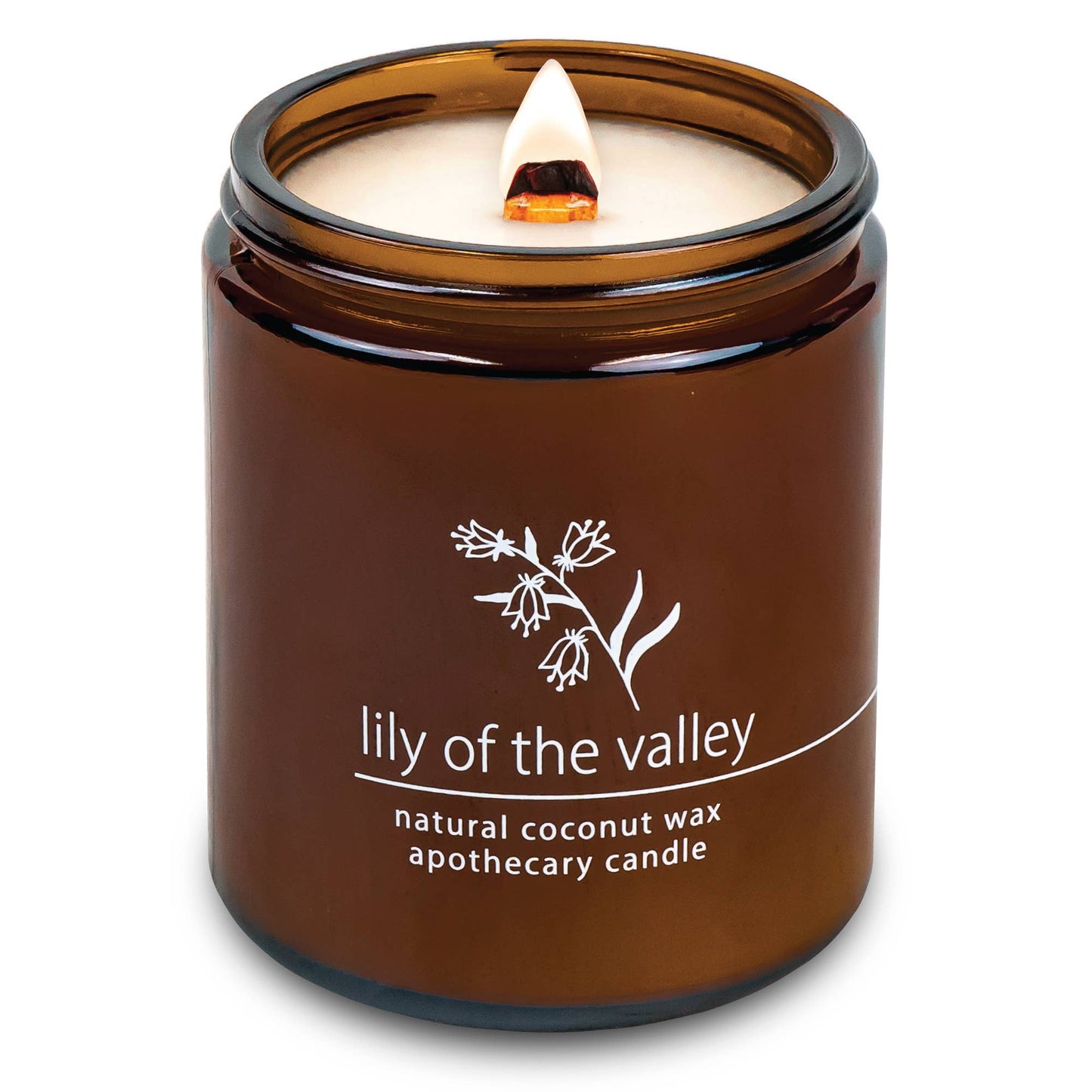 Hemlock Park - 8oz Amber, Blood Orange Sage, Coconut, Lily of the Valley Candle