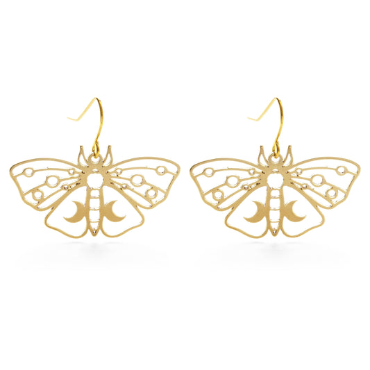 Mind's Eye Design - Luna Moth Earrings