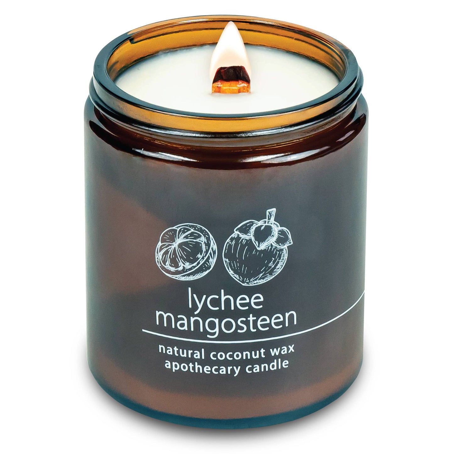 Hemlock Park - 8oz Amber, Blood Orange Sage, Coconut, Lily of the Valley Candle