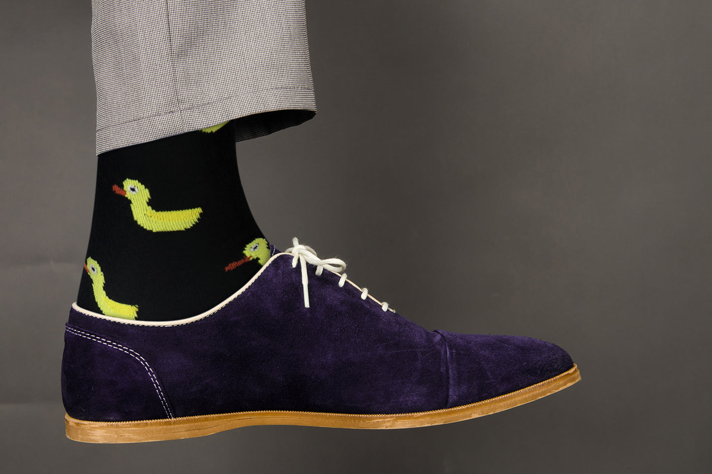 Casual Animal Socks - Yellow Duck - for Men and Women