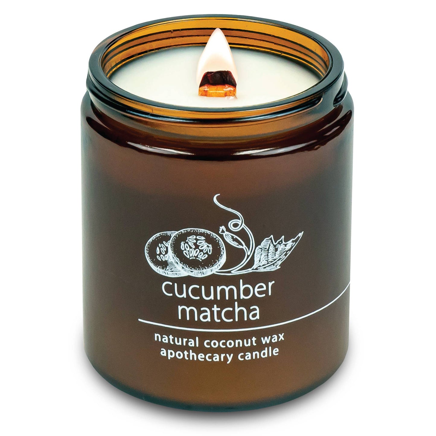 Hemlock Park - 8oz Amber, Blood Orange Sage, Coconut, Lily of the Valley Candle