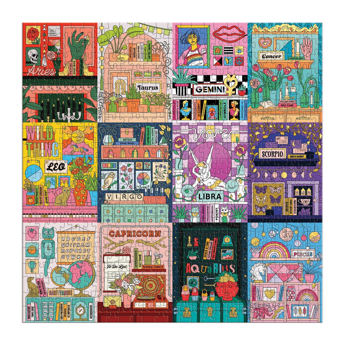Chronicle Books - House of Astrology 500 Piece Foil Puzzle