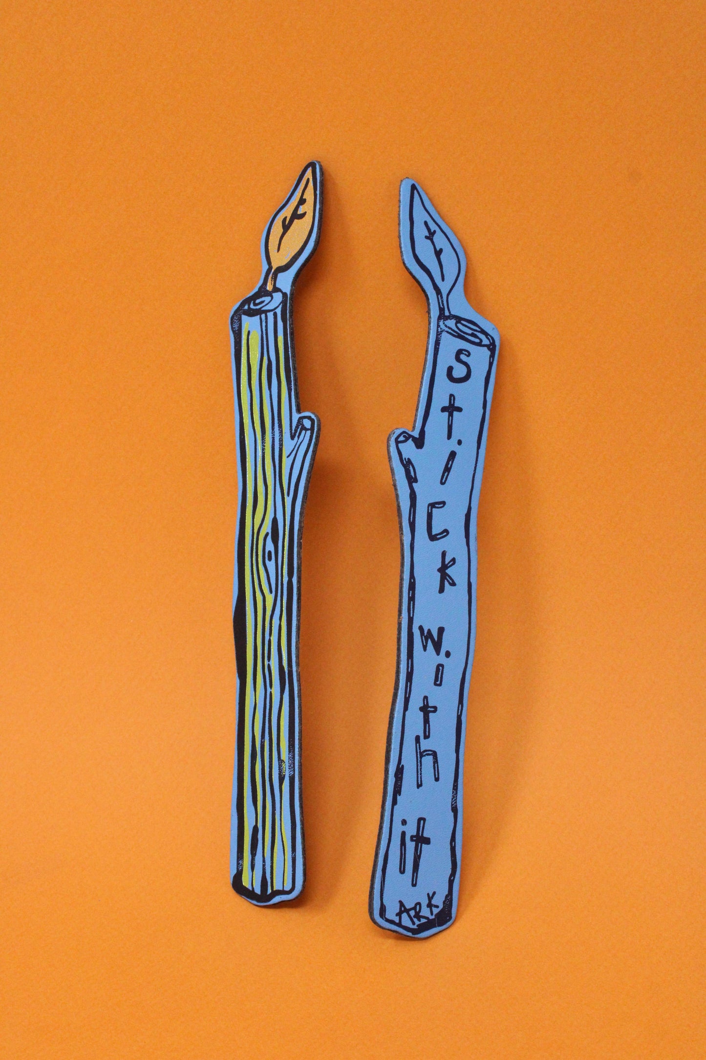 Ark Colour Design - Stick With It Bookmark