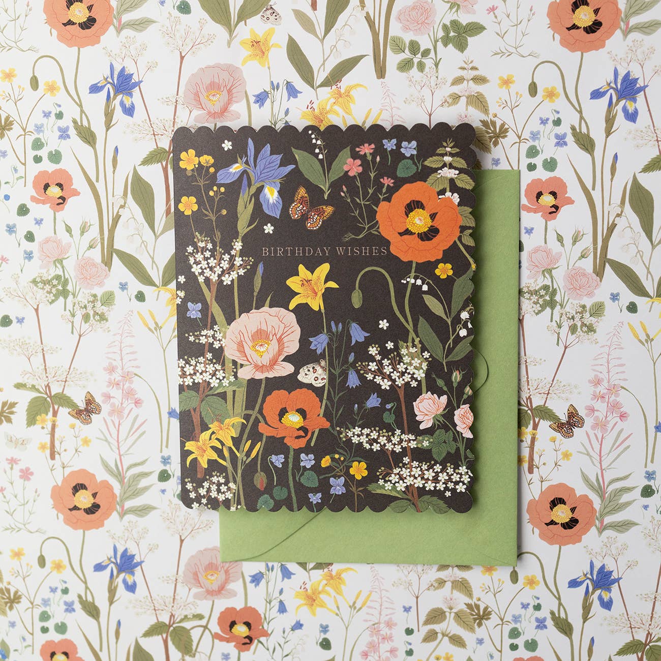 Botanica Paper Co. - WILD FLOWERS FIELD BIRTHDAY | greeting card