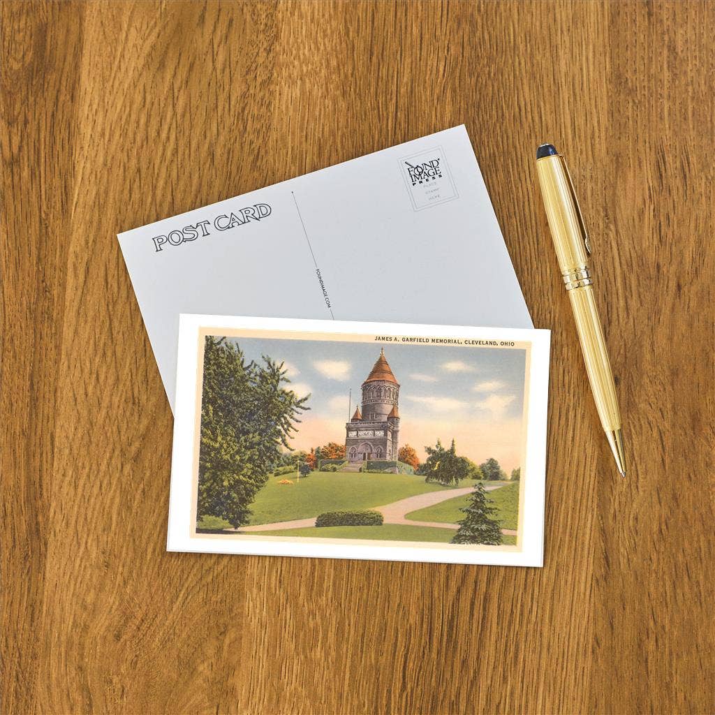Found Image Press - Postcard OH-199 Garfield Memorial, Cleveland