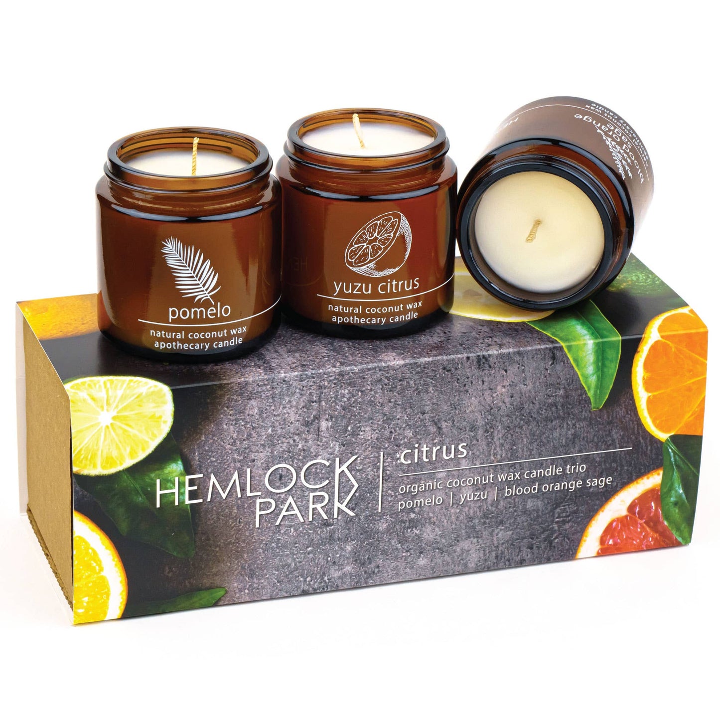 Hemlock Park - 4oz Candle Trio