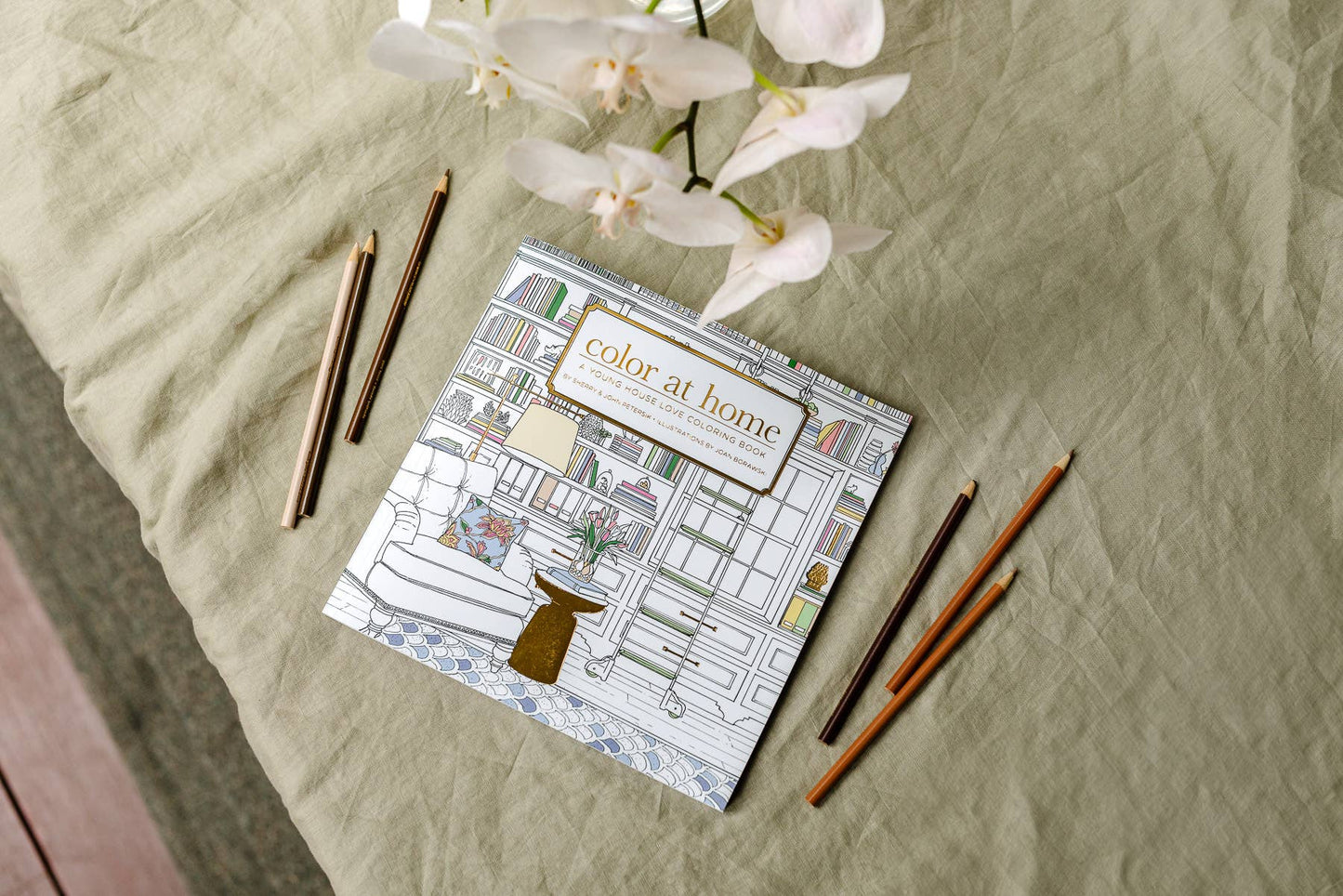 Paige Tate & Co. - Color At Home- A Young House Love Adult Coloring Book