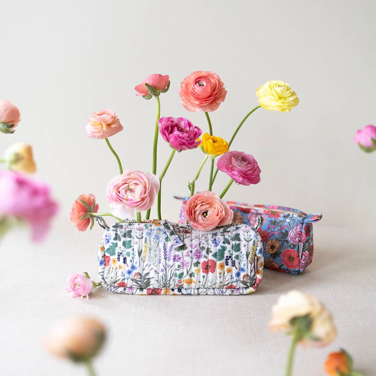 Botanica Paper Co. - BOTANIST | Cotton Quilted Pencil Pouch