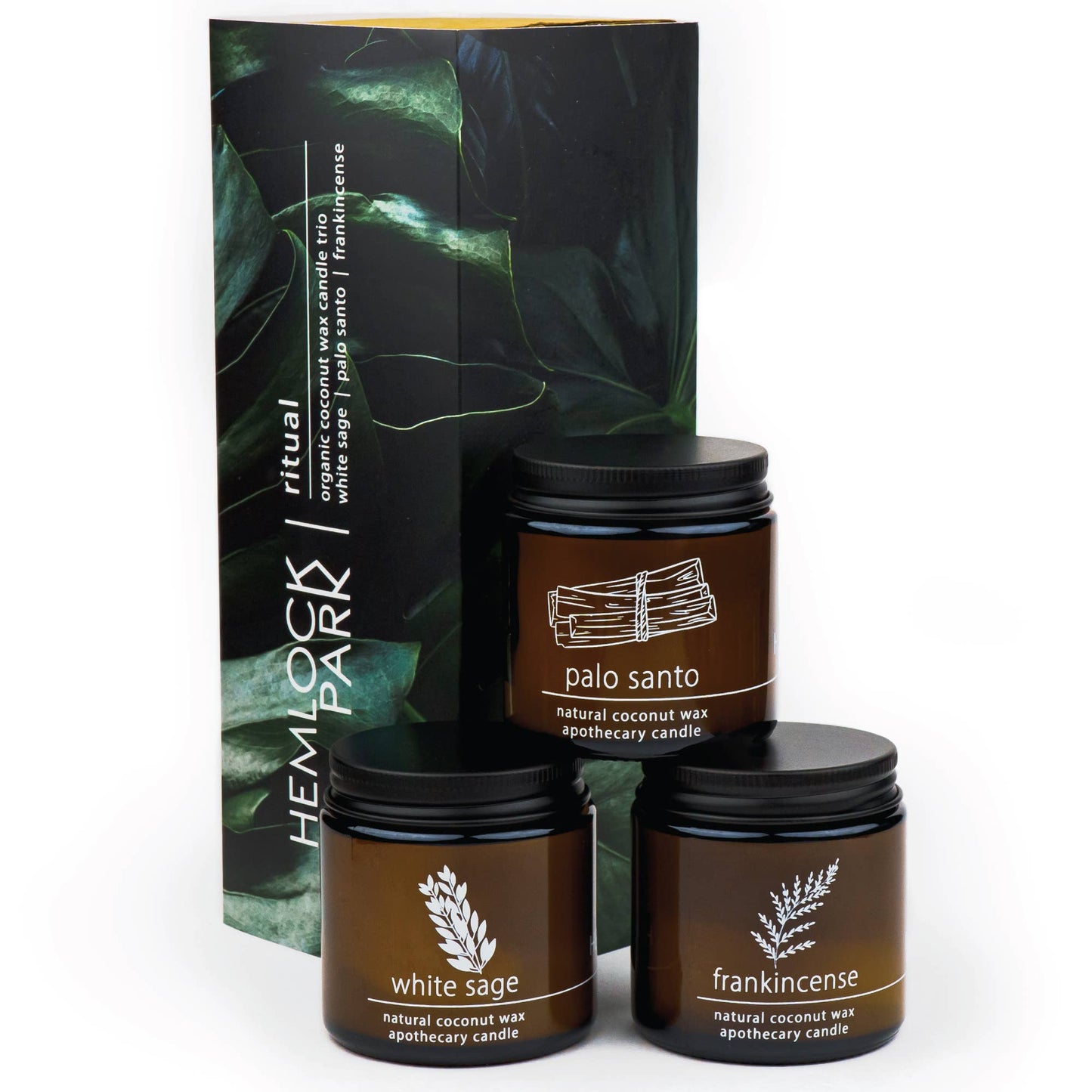 Hemlock Park - 4oz Candle Trio