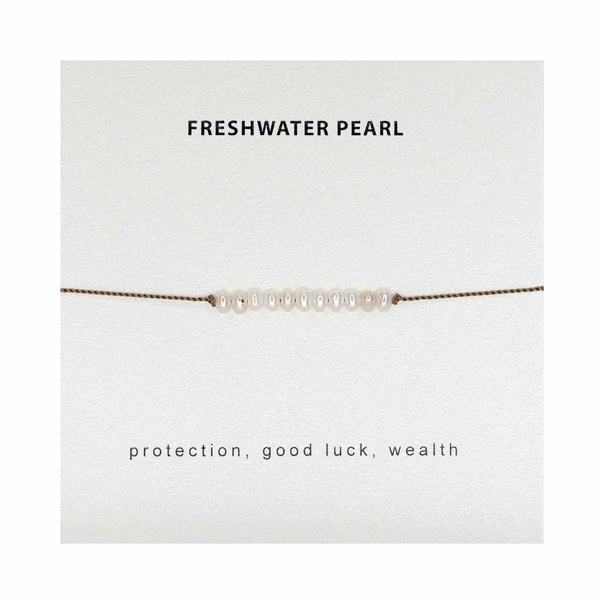Soulsilk - Freshwater Pearl Bracelet- Wealth