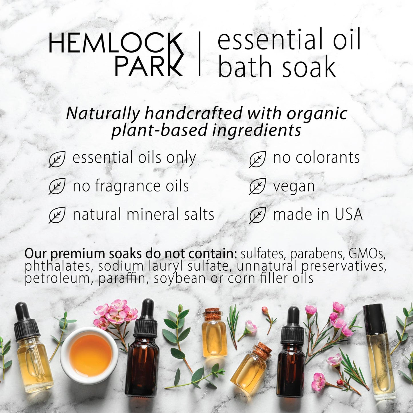 Hemlock Park - Essential Oil Bath Soak