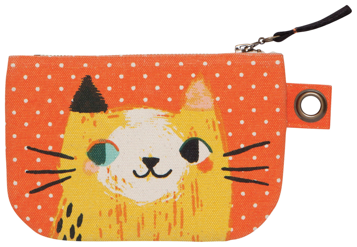 Danica Studio - Danica Studio Meow Meow Cats Small Cotton Zipper Pouch