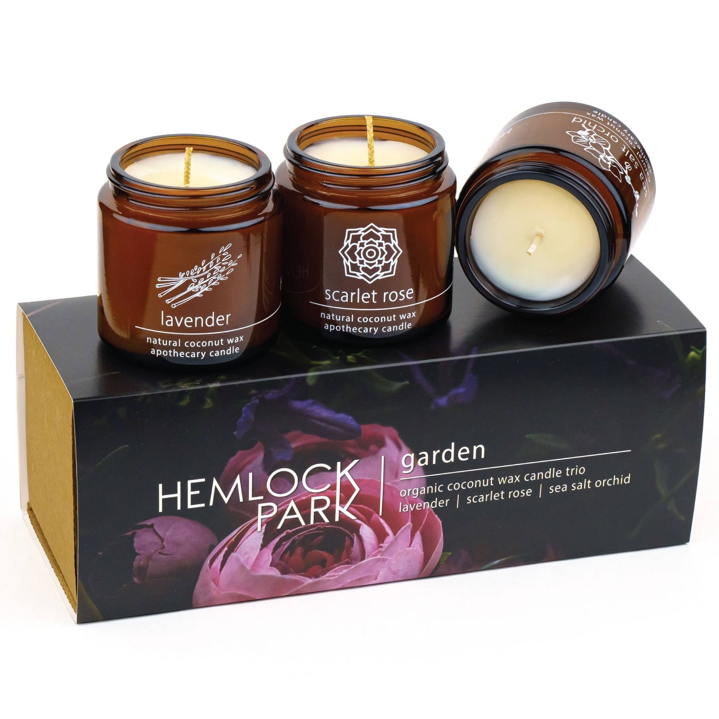 Hemlock Park - 4oz Candle Trio