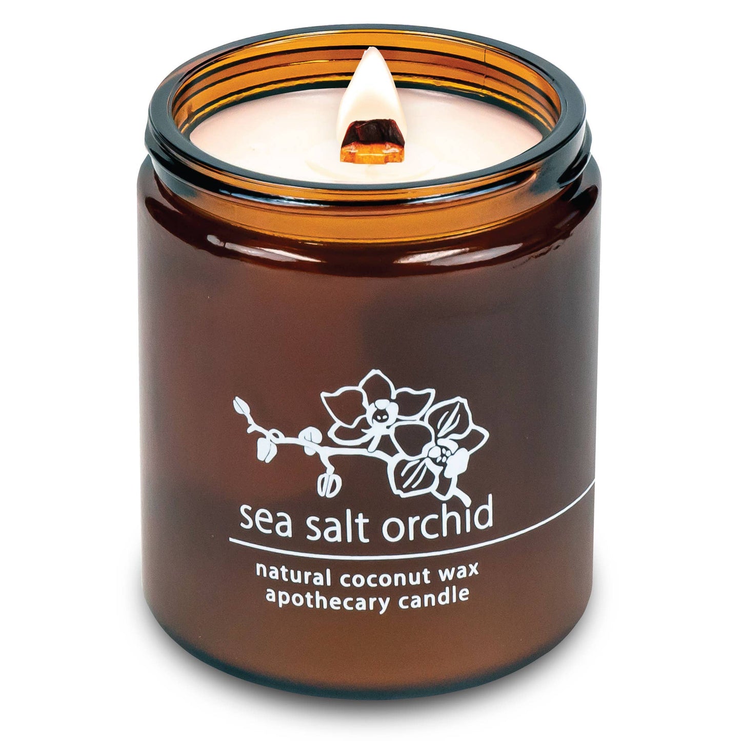 Hemlock Park - 8oz Amber, Blood Orange Sage, Coconut, Lily of the Valley Candle
