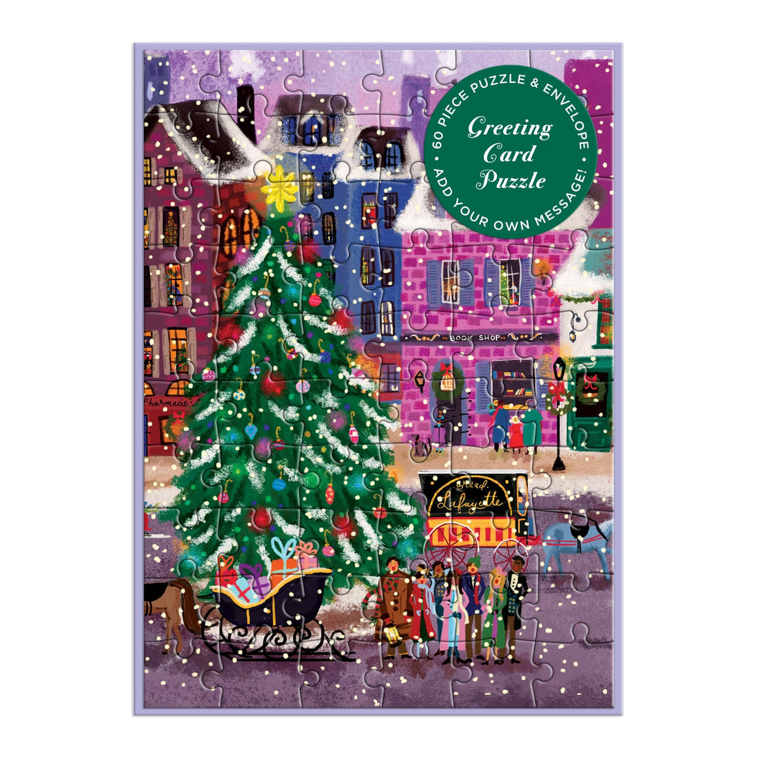 Joy Laforme Cozy Cabin Greeting Card Puzzle