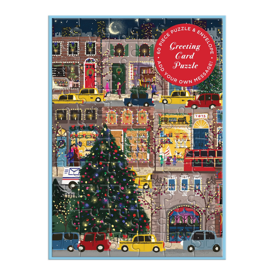 Joy Laforme Cozy Cabin Greeting Card Puzzle