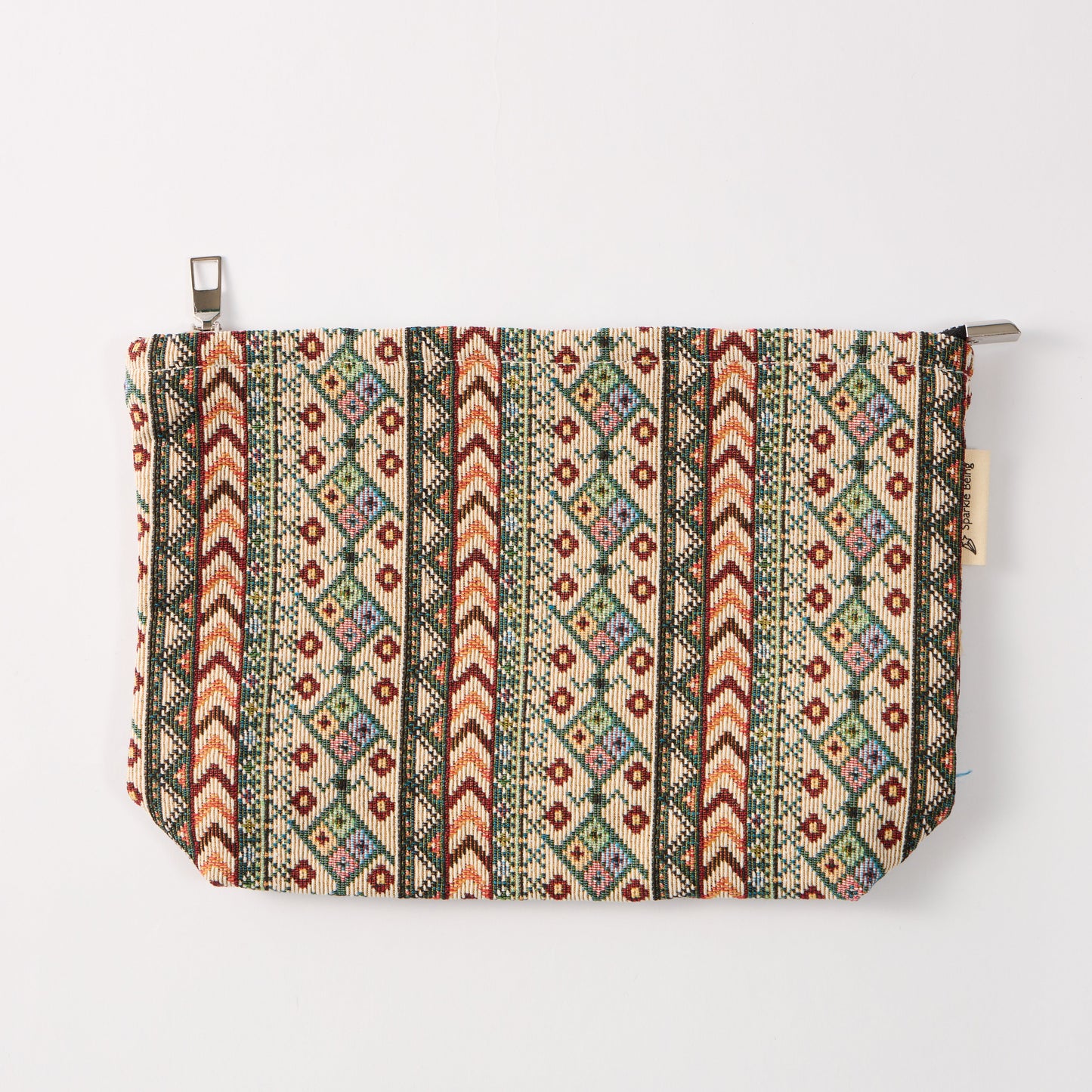 Modern Aztec Toiletry Bag - Travel-Friendly Cosmetic Bag