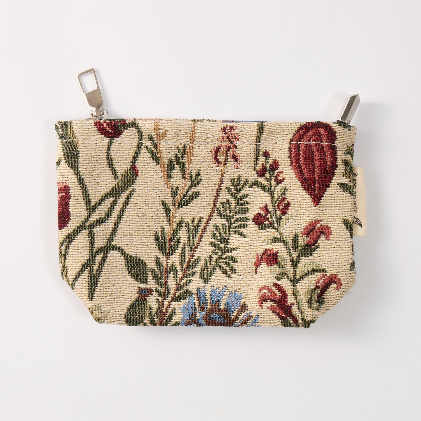 Botanical Floral Toiletry Bag - Travel-Friendly Cosmetic Bag
