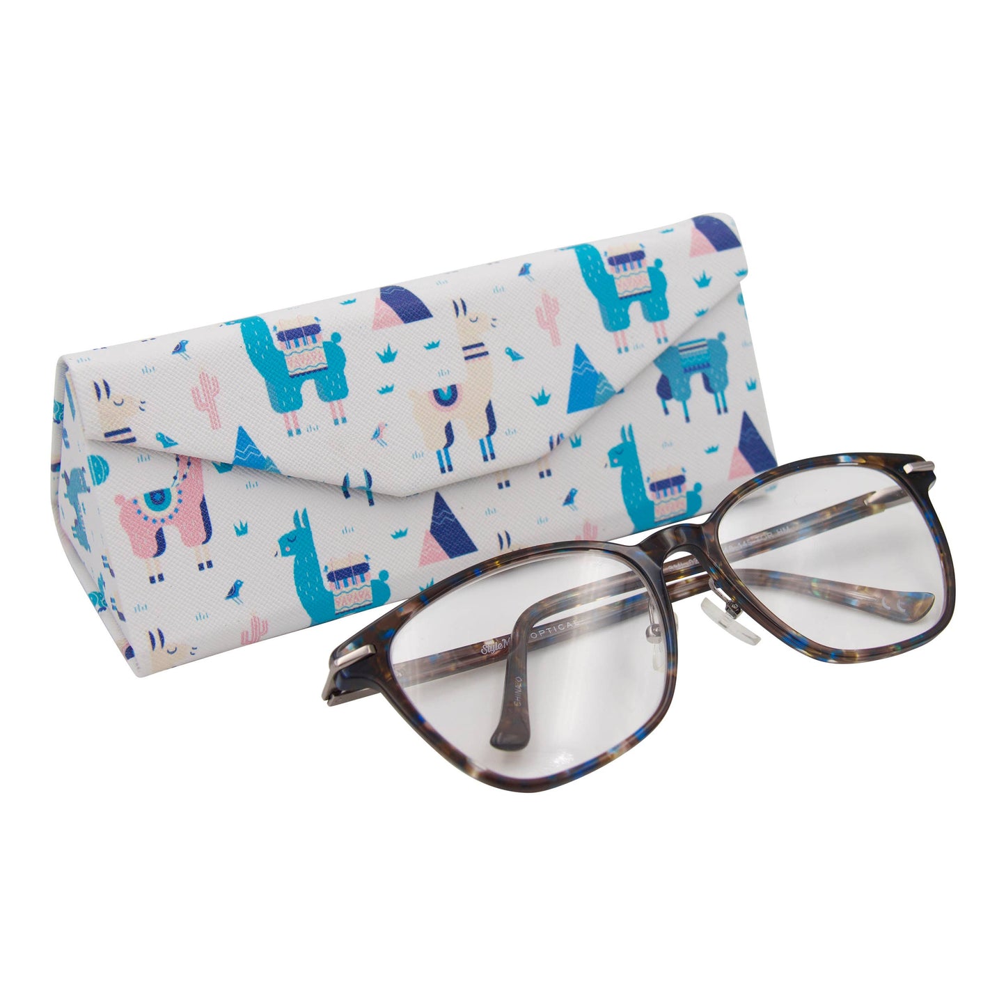 Image of Real Sic Alpaca Glasses Case – Cute Animals – Vegan Leather