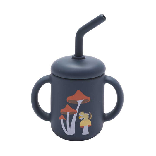 Sugarbooger by Ore’ Originals - Fresh & Messy Sippy Cup | Mostly Mushrooms
