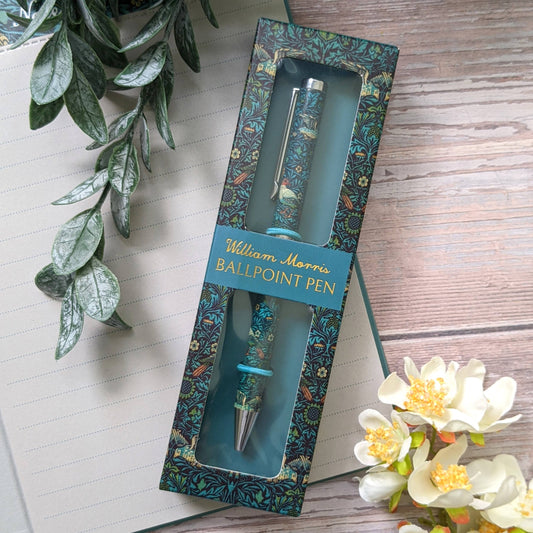 Robert Frederick Ltd - Ballpoint Pen - William Morris - Birds