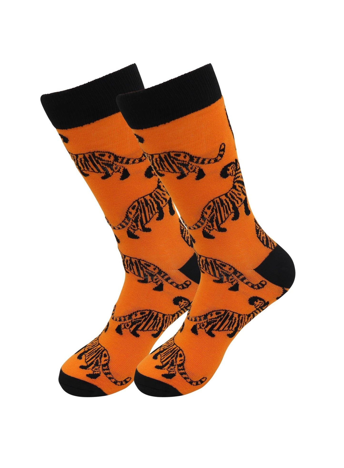 Image of Real Sic Tiger Horror Socks - Skull, Alien , Cotton Crew Happy Socks